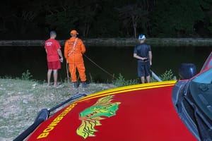 Corpo de Bombeiros localiza corpo de jovem vítima de afogamento em Várzea Grande