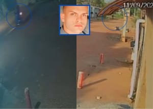 Imagens mostram movimentação de PM investigado por execução em Várzea Grande; veja vídeo