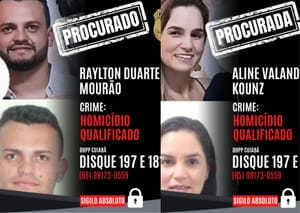 PJC divulga imagem do casal procurado por homicídio de personal trainer em VG