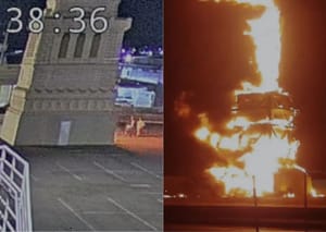 Réplica da Estátua da Liberdade em loja da Havan é consumida por incêndio em Petrolina