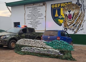 Gefron apreende 200 quilos de drogas e dá prejuízo de R$ 1,5 milhão às facções criminosas