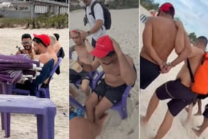 Líder de facção criminosa de Mato Grosso é preso bebendo em praia do Rio de Janeiro