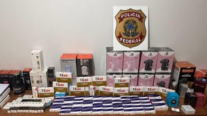 PF apreende medicamentos ilegais e prende suspeito em fiscalização na MT-100