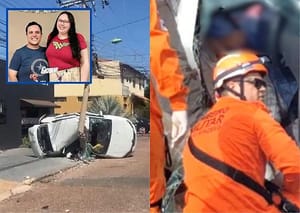 Deletran apura perseguição antes de acidente fatal que matou casal de engenheiros no CPA 1