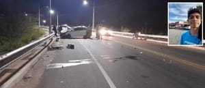 Motociclista morre após ser atingido por motorista embriagada em VG