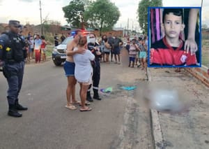 Menino de 9 anos morreu instantaneamente ao ser atingido por linha com cerol, aponta laudo
