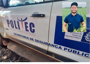 Rapaz é assassinado a tiros na frente da esposa e do filho em cidade do interior de MT