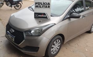 Homem é preso após roubar motorista de aplicativo; carro foi recuperado por PMs da Rotam