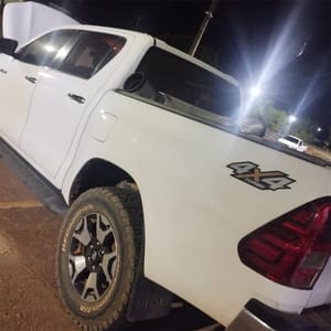 PM recupera Toyota Hilux; suspeito tinha mandado de prisão em aberto no Pará