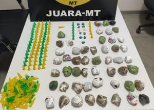 Três pessoas são presas por tráfico de drogas em MT após operação da Polícia Civil