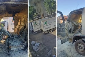 Homem invade transportadora e incendeia caminhão no Distrito Industrial de Cuiabá