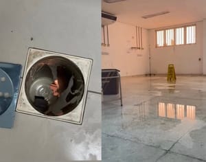 Pacientes são remanejados após vazamento no Pronto-Socorro causado por vandalismo