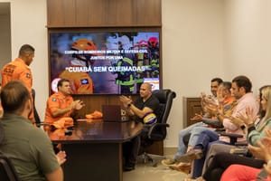 Cuiabá reduz em 90% os focos de queimadas e se torna referência no combate ao fogo em 2025