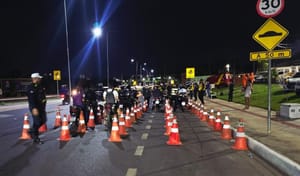 Quatro são presos durante operação de fiscalização com foco em motocicletas