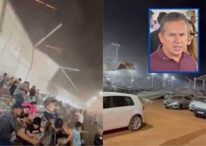 Governador anuncia reforço na segurança e promete ressarcimento após queda de estrutura em evento da Stock Car