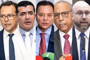 Lúdio, Elizeu, Botelho, Júlio e Beto lideram a estadual, aponta Percent Brasil; veja o gráfico