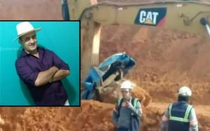 Tragédia: trabalhador morre após ser atropelado por retroescavadeira em garimpo