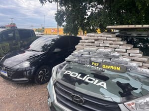 Operação integrada intercepta quase 80 kg de drogas em posto de combustível na BR-070