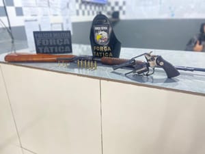 Foragido da Justiça por roubo a banco no Tocantins é preso pela Força Tática em Vila Rica