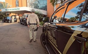 PF e PM realizam varredura em hotel antes da cúpula do MERCOSUL