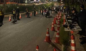 Operação termina com captura de foragido da Justiça e remoção de 52 motos em Cuiabá