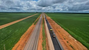 BR-163 chega a 230 km de duplicação em 2 anos: "Essa obra representa o novo momento que MT está vivendo"