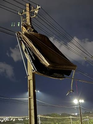 Ventos fortes causam danos à rede elétrica de Mato Grosso
