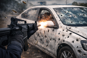 Tenente da PM é preso após metralhar carro de aplicativo em Cuiabá