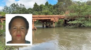 Corpo de mulher é encontrado no rio Lira após dois dias de buscas