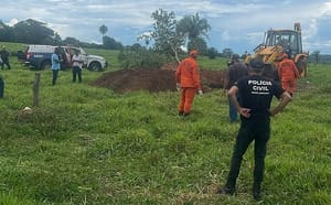 Polícia Civil encontra corpo enterrado em poço durante apuração de desaparecimento