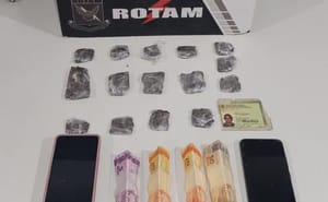 Policiais militares da Rotam prendem suspeitos em VG com porções de maconha e dinheiro