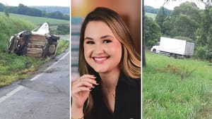 Capotamento seguido de atropelamento mata mulher e deixa marido na UTI na BR-376