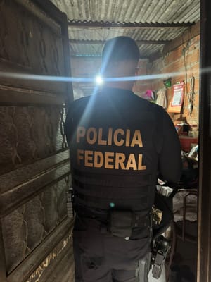 Operação da Polícia Federal em Cuiabá visa combater violência sexual infantojuvenil