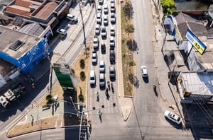 Avenida Mato Grosso está fechada para o carnaval desde meia-noite desta sexta-feira