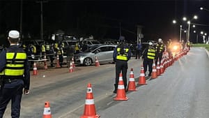 Operação resulta em 3 autuações criminais na MT-040 de acesso a Santo Antônio de Leverger