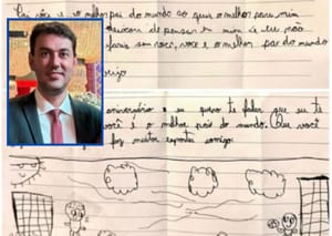 Carta de filho ao pai contrasta com violência que chocou Itumbiara