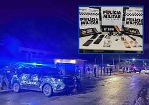 Confronto armado termina com suspeito baleado e grupo ligado a facções preso pela Força Tática