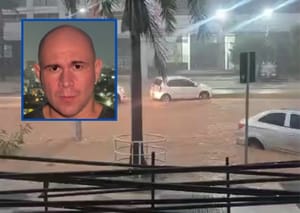 Abilio alerta para risco de alagamentos após chuva acima de 100 mm em Cuiabá; veja vídeo