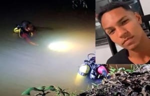Corpo de vítima de 21 anos é localizado a 20 metros do ponto indicado do afogamento