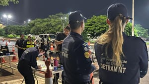 Blitz da Lei Seca faz 9 prisões e apreende dezenas de veículos em Várzea Grande