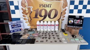 PM desarticula ponto de drogas ligado a facção após investigação de sequestro em Alta Floresta