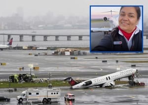 Comissária sobrevive após ser arremessada de avião em acidente com caminhão no EUA