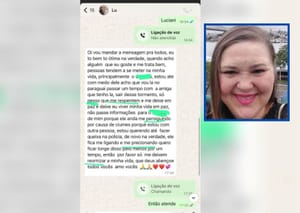 Corretora desaparece em SC e mensagens com erros de português levantam suspeitas