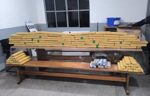 PM apreende mais de 130 tabletes de drogas durante abordagem; suspeito é preso em flagrante