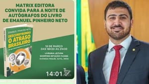 Emanuelzinho lança livro sobre desenvolvimento e desigualdade no Brasil em Cuiabá
