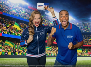 Casas Bahia aposta em campanha ousada e promete quitar carnê se Brasil for campeão