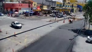 Trânsito em cruzamentos da Prainha já está liberado; serviço foi finalizado no prazo estipulado