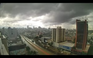 Fim de semana terá nuvens, pancadas de chuva e temperatura amena em Cuiabá