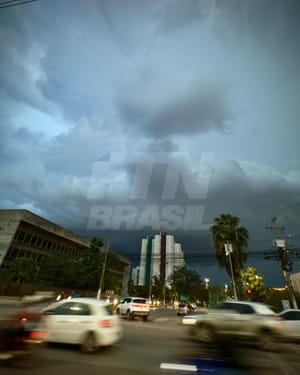 Semana começa com alerta de chuva forte, ventos intensos e risco de alagamentos em Cuiabá e VG