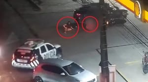 Enteadas pulam de carro em movimento para fugir de padrasto durante perseguição policial